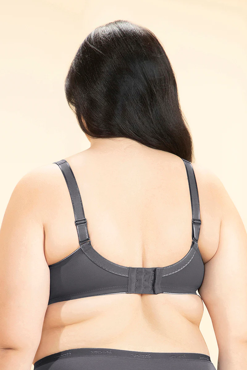 Blackened Pearl Delight Minimizer Non-Padded Wired Bra - Image 4