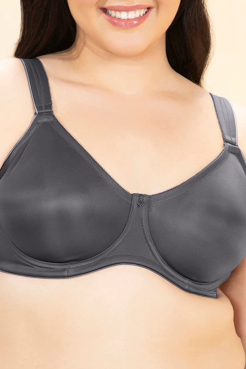 Blackened Pearl Delight Minimizer Non-Padded Wired Bra - Image 5