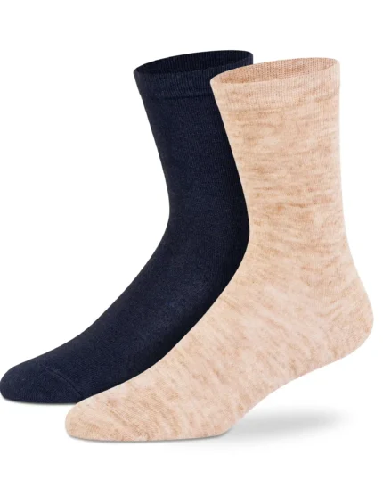 Winter Black Socks Simla Collection - Women  (Pack of 2)