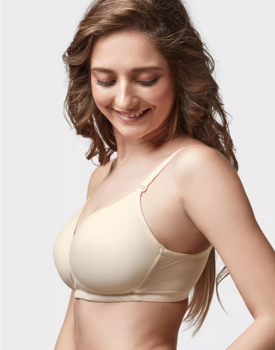 Moulded Feather Non Padded Full Coverage Women Bra - Image 2